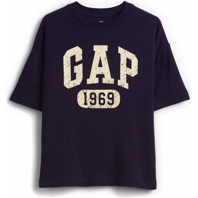 GAP detské tričko s logom tmavomodrá