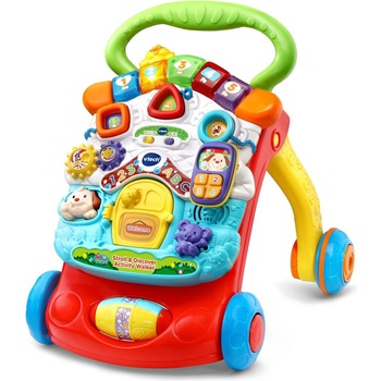 VTech Занимателна проходилка 2 в 1 Vtech - Зелена (V505603)