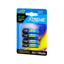 XTREME Ni-MH AAA 1100mAh 4ks 27AAANH