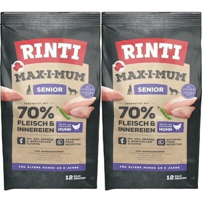 Rinti MAX-I-MUM Senior Chicken 2 x 12 kg