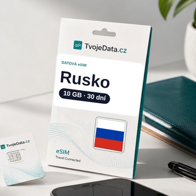 eSIM Rusko 10 GB / 29 dní