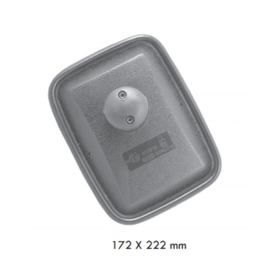 SME Огледало Man F V2 R300 CE 172x222мм