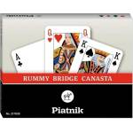 Piatnik Карти за игра Piatnik - 2 тестета, Реми, Бридж, Канаста