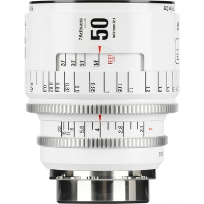 7Artisans CINE INFINTE Series 50mm T2.1 (PL) - bílá