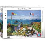EUROGRAPHICS Пъзел Eurographics от 1000 части - Градина в Sainte-Adressе (60006039)