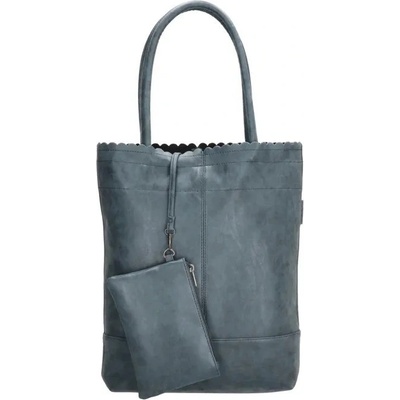 Modrý elegantný kabelkový set Ronda