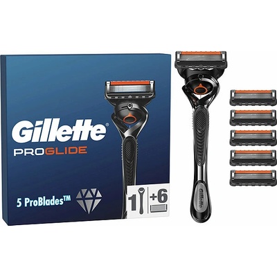 Gillette ProGlide + 6 ks hlavic