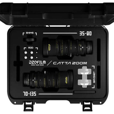 DZOFILM Catta Zoom 2 Lens Kit 35-80 / 70-135 mm T2,9 černá