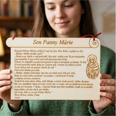 Sen Panny Marie - list 26x17cm