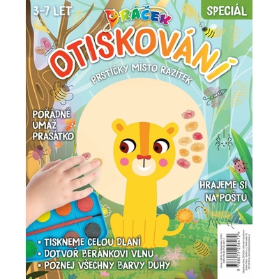 Dráček speciál – Otiskování - Prstíčky místo razítek