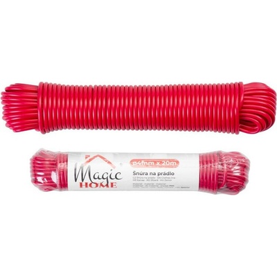 Cloth-Line Šnúry na bielizeň 20 m/4 mm, PVC
