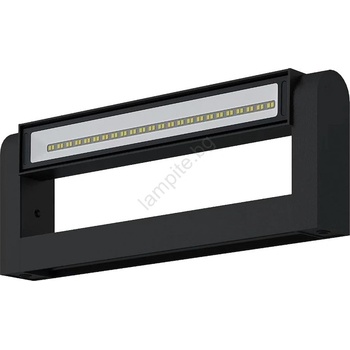 Brilagi - Външен стенен осветител SALERNO LED/12W/230V 35, 5 cm черен IP65 (BG3204)