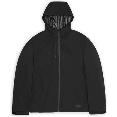 Rains Men's Mito Water Resistant Breathable Rain Anorak - Black 01