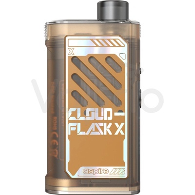 Aspire Cloudflask X Sub-ohm Pod systém 75W -Amber – Zboží Mobilmania