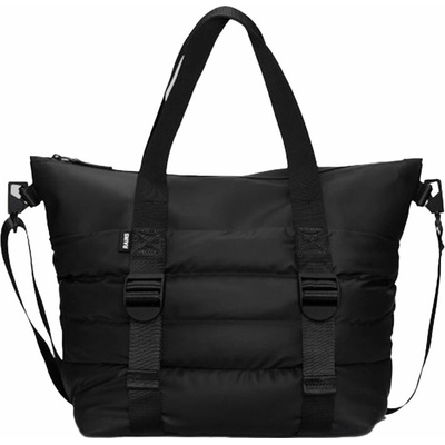 Rains Puffer Mix Tote taška mini čierna