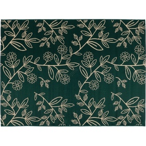 Multidecor Външен килим JUNGLE 80x160 см, зелен с листов мотив (MU0220)