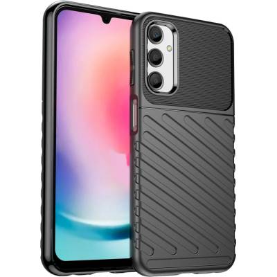 HQWear Кейс HQWear Thunder Case за Samsung Galaxy A24 4G, черен (9145576275344)