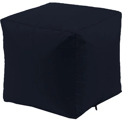 Pufrelax Пуф, 130л. , Табуретка Куб XL - Teteron Bluemarin, Перящ се калъф, Пълнеж от Полистиролни перли, за открито