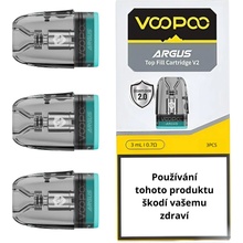 VooPoo Argus Pod Top Fill V2 3ml cartridge 0,7ohm 3ks