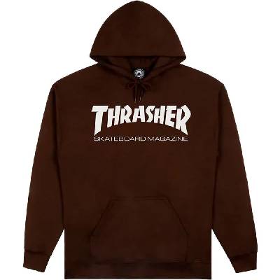 Суичър Thrasher Skate mag hoodie - Brown (Chocolate)