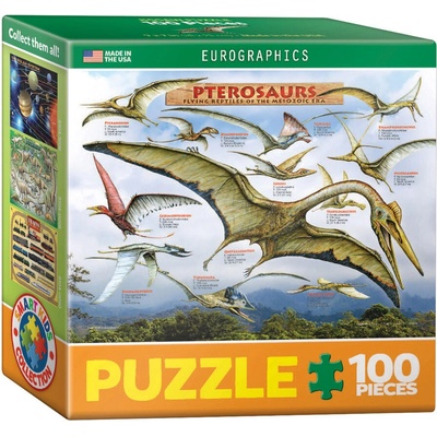 EuroGraphics Ptakoještěři 100 dílků