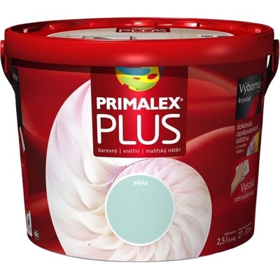 Primalex Plus FAREBNÝ 2,5 L latte