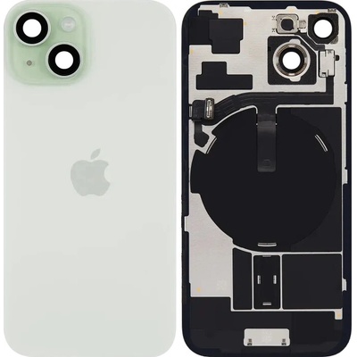 Zadné sklo s MagSafe magnetom, NFC a Flex káblom svietidla iPhone 15 – Genuine OEM – zelené IPH2383