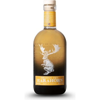 Harahorn Orange Dry Gin 42% 0,5 l (čistá fľaša)