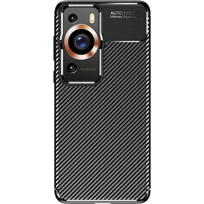 GKK Силиконов Калъф за Huawei P60 Pro, New Carbon Case, Черен (5906601317671)