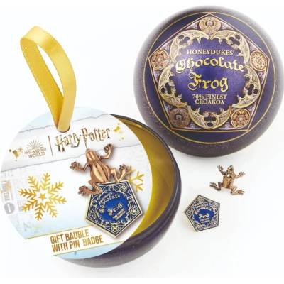 Carat Shop Vánoční koule Harry Potter s náušnicemi Blesk