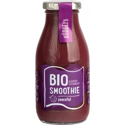 Rudolfs Smoothie čučoriedka jahoda bio 260 ml