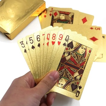 Златни карти за игра - тесте