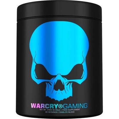 GENIUS NUTRITION Warcry Gaming | with Caffeine, Bacopa & Rhodiola [240 грама] Diablo's Blood