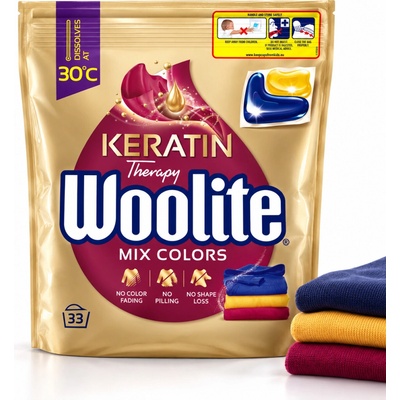 Woolite Color Keratin kapsle 33 PD