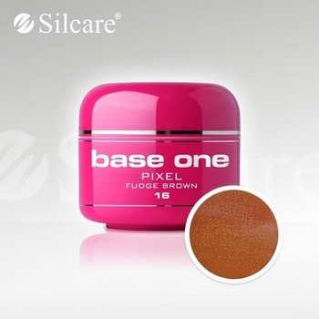 Silcare Base One Pixel UV gel 16 Fudge Brown 5 g