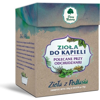 Dary Natury Билки за баня за отслабване, 4 сашета 50 g | Dary Natury (860061 DN)