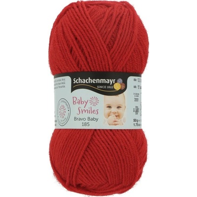 Schachenmayr Bravo Baby 185 červená 01030