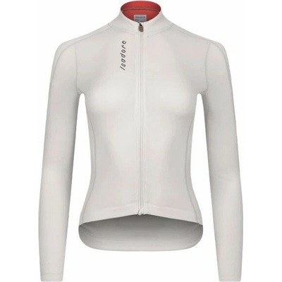 Isadore Women's Signature Merino Tech Long Sleeve Jersey White Asparagus Dámsky