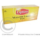 Čaje LIPTON Yellow Label serv černý čaj 25 x 2 g