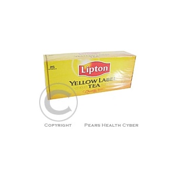 LIPTON Yellow Label serv černý čaj 25 x 2 g