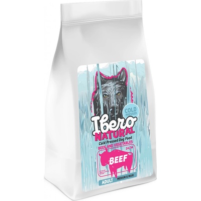 Ibero Cold Pressed Dog Adult Medium & Large Beef 0,25 kg