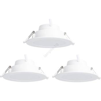 Aigostar Aigostar-К-кт 3xLED RGBW Димируема лампа за вграждане MESH 6W/230V 2700K-6500K Ø 11, 5 см (AI1986)