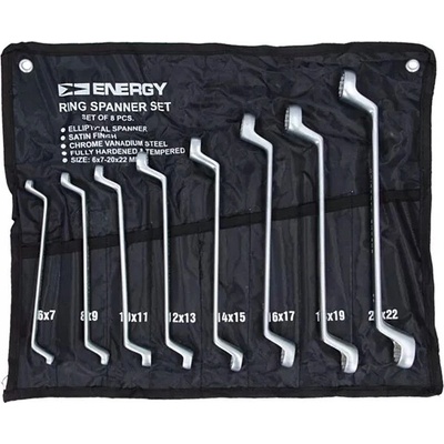 Energy Sada dvojitých očkových kľúčov NE01001SK12