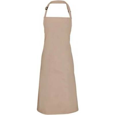 Premier Workwear Klasická zástěra za krk PR150 Latte Pantone 7530 72x86cm