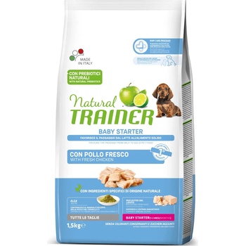 Natural Trainer Dog Baby Starter за отбиващи се кучета - 1.5кг