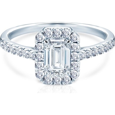 Savicky zásnubní prsten bílé zlato diamant RE16192EG05B