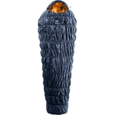 Deuter Дамски синтетичен спален чувал Deuter Women's Exosphere SL +4°C Synthetic sleeping bag - Ink / Maple - размер 198 x 68-85 x 43-54 cm (514-1612-0111)