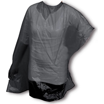 Eurostil jednorazové čierne pláštenky 130 x 130 cm 30 ks