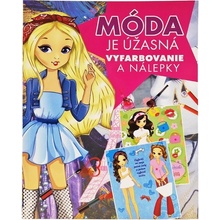 FONI BOOK Móda je úžasná vyfarbovanie a nálepky