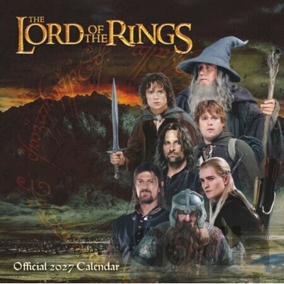 Oficiální nástěnný Lord of the Rings|Pán prstenů s plakátem SQ 30,5 x 30,5|61 cm 2027